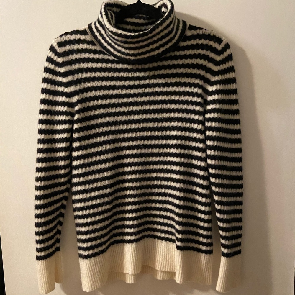 Italian wool striped sweater